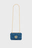 MINI CROSSBODY BAG IN RAFFIA - LE MINI FANNY