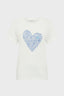 HEART COTTON T-SHIRT - GLORIA