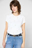 BEADED COTTON T-SHIRT - GRACIA