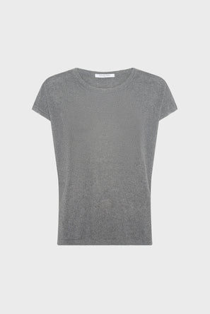 IRIDESCENT ROUND NECK SWEATER - JAMILA