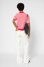 TWO-TONE SHORT-SLEEVE POLO SHIRT – JARELLE