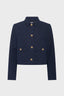 COTTON JACKET WITH MONOGRAM - RAMATA