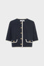 SHORT TWEED-STYLE JACKET - RELINA