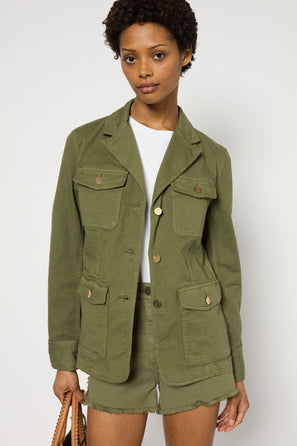 MILITARY JACKET WITH GOLD BUTTONS - RONNY