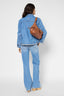 FRINGED DENIM JACKET - ROMYRA