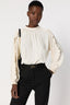 RUFFLED SOFT BLOUSE - ANAIS