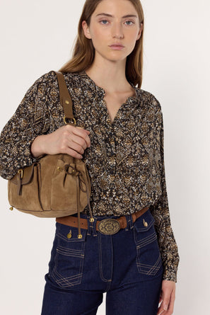 SOFT PRINTED BLOUSE - ALTHEA