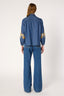 EMBROIDERED DENIM SHIRT - AMELIE