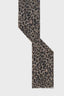 LEOPARD SCARF IN WOOL AND CASHMERE - ROSALIE