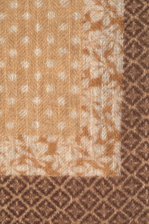 PRINTED WOOL AND CASHMERE SCARF - RANIAH