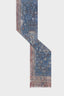 SEQUINED WOOL AND SILK INDIAN SCARF - RACHELIA