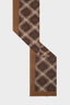 WOOL AND CASHMERE LOZENGE SCARF - RAQUEL