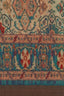 WOOL AND MODAL ETHNIC SCARF - RUBY