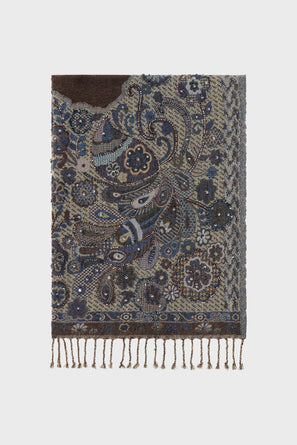 ORIENTAL WOOL SCARF - RIANNA