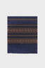 SCARF IN WOOL WITH PLACEMENT PATTERNS - RENATA