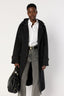 MID-LENGTH HOODED WOOL COAT - MARIAM