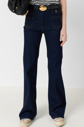 GERARD DAREL RAW FLARED JEANS - ANNA
