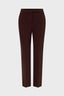 STRAIGHT PANTS WITH ELASTICATED BACK - CORA