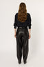 STRAIGHT PANTS IN FAUX LEATHER - CARMEN