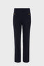 STRAIGHT PANTS WITH GOLD-TONE HORSEBIT - CALLIE