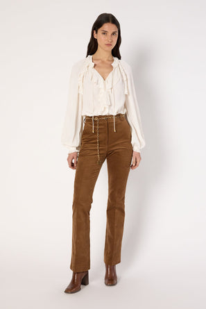 TWILL VELVET PANTS - CHARLIE