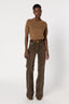 SLEEVELESS ROUND-NECK FINE WOOL SWEATER - ELSA
