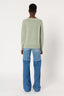 MOTTLED WOOL STRAIGHT SWEATER - ELISA
