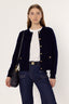 WOOL CARDIGAN WITH GOLD BUTTONS - ELOISE