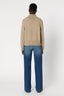 LUREX SWEATER WITH ZIPPERED COLLAR - EDENA
