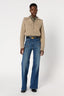 LUREX SWEATER WITH ZIPPERED COLLAR - EDENA