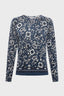 FINE WOOL FLORAL SWEATER - EVELINE