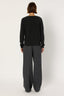 WOOL SWEATER WITH RHINESTONE - EUGENIA