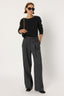 WOOL SWEATER WITH RHINESTONE - EUGENIA