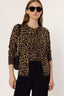 FINE WOOL LEOPARD CARDIGAN - ELODIE