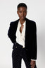 SUIT JACKET IN SOFT VELVET - NIRINA