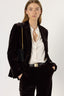 SUIT JACKET IN SOFT VELVET - NIRINA