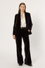 SUIT JACKET IN SOFT VELVET - NIRINA