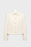 PLAIN TWEED SHORT JACKET - NORINE