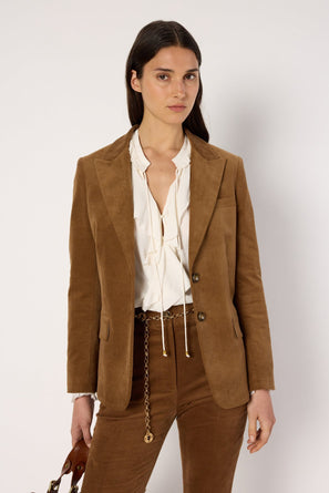 TWILL VELVET JACKET - NIAVA