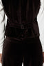 VELVET SUIT VEST - NAIS