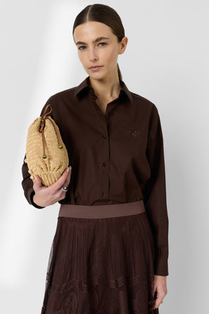 GERARD DAREL POPLIN SHIRT - CHRINA