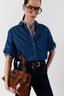 GERARD DAREL OVERSIZED SHIRT IN FLUID DENIM - CESS