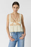 GERARD DAREL EMBROIDERED CROP TOP - CELISA