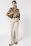 GERARD DAREL PRINTED SILK SHIRT - CAURELIE