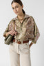 GERARD DAREL PRINTED SILK SHIRT - CAURELIE