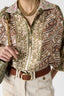 GERARD DAREL PRINTED SILK SHIRT - CAURELIE
