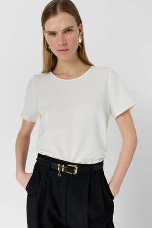 GERARD DAREL  SOFT TOP WITH GOLDEN TRIM - CIARA