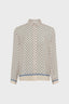 GERARD DAREL SOFT SHIRT WITH MONOGRAM - CLARIANE