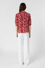 GERARD DAREL RUFFLED FLORAL SHIRT - CEVA