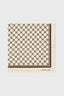 GERARD DAREL MONOGRAMMED SILK SQUARE SCARF - DANAE